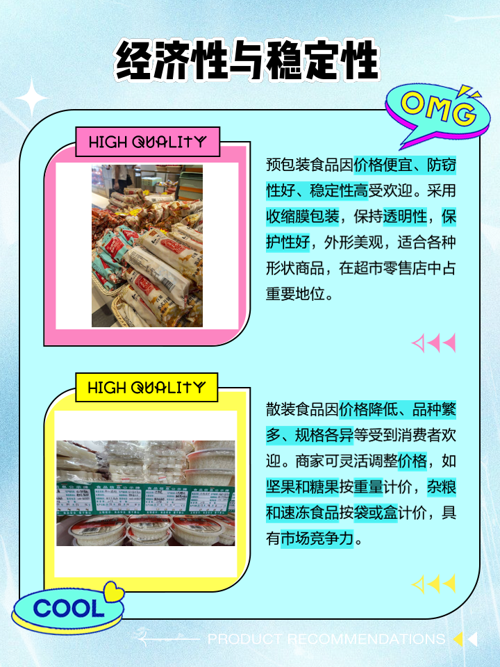 預包裝食品與散裝食品 定義、區別與選擇考量